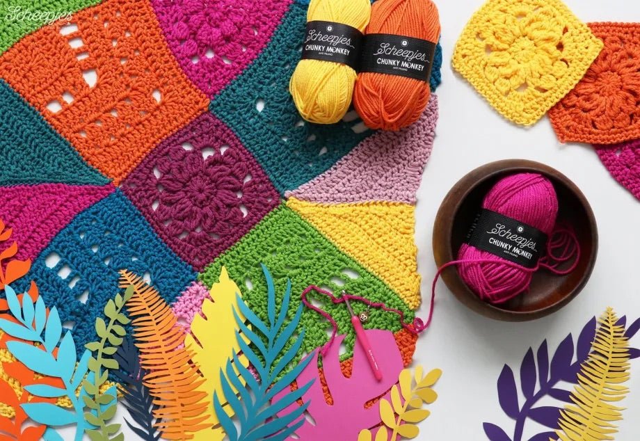 Scheepjes Chunky Monkey - hypoallergenic yarn - CamelliaYarns