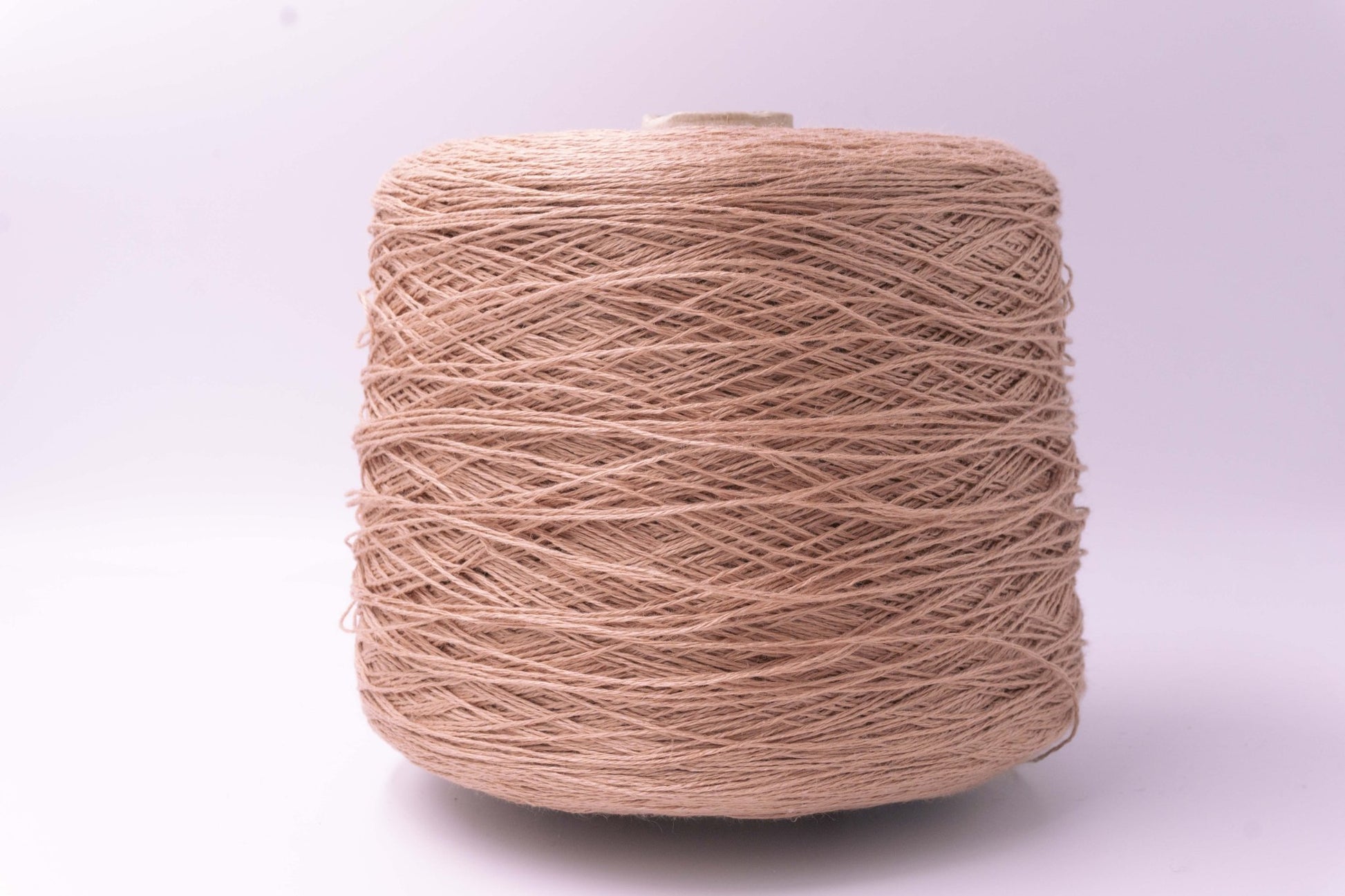 100% Linen Yarn on Cone, Almond Rose color 0.970 | Knitting yarn shop / dzijas veikals