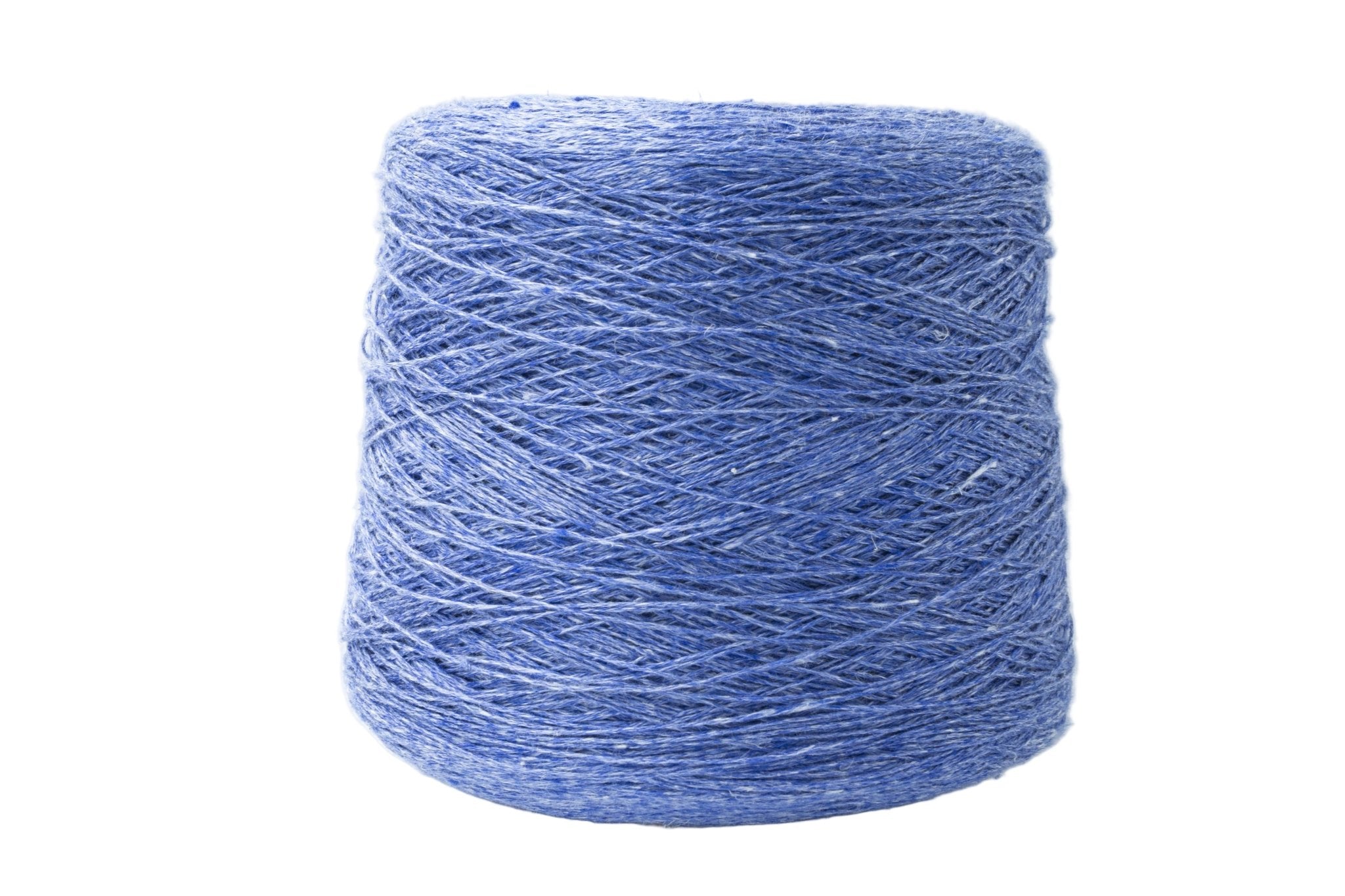 100% Linen Yarn on Cone, Denim Blue 0.94 | Knitting yarn shop / dzijas veikals