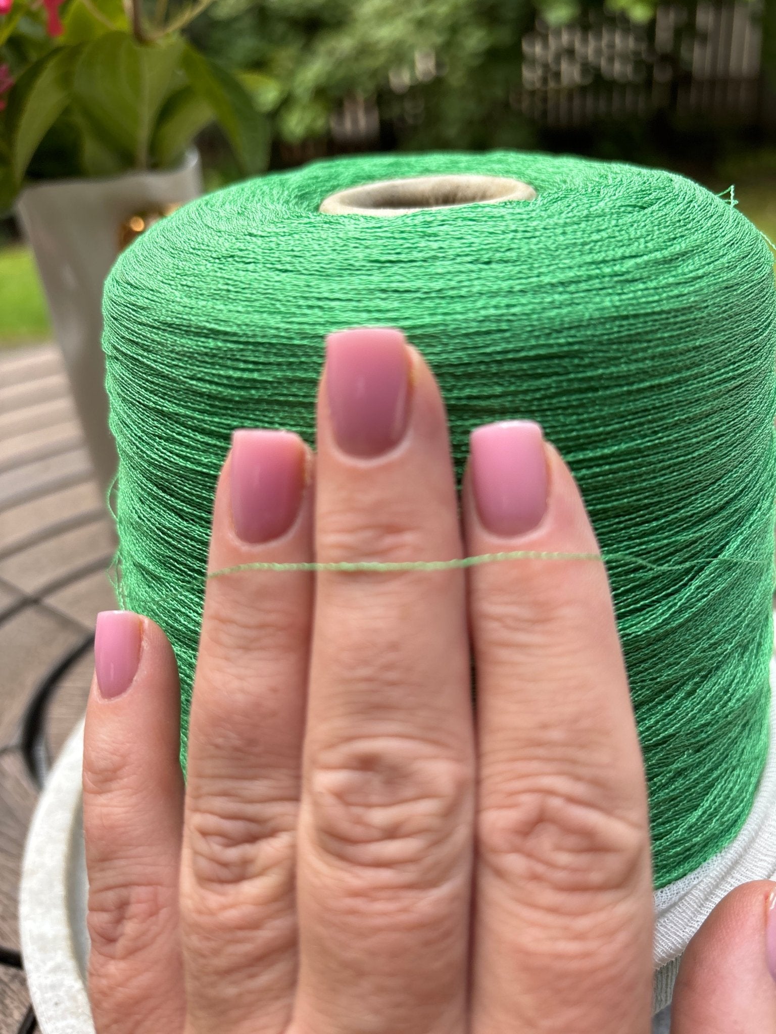 100% Viscose Yarn on Cone, 1 kg | Knitting yarn shop / dzijas veikals