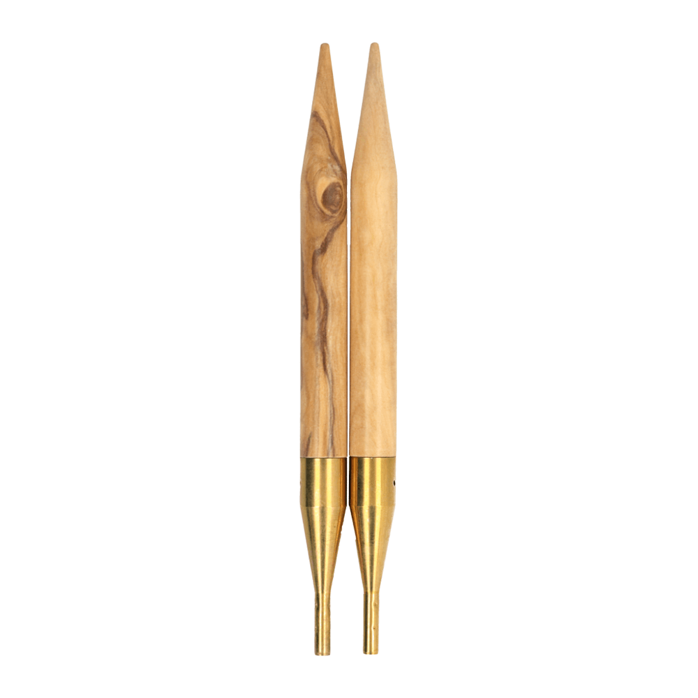 Addi Click interchangeable needle olive wood 3.5 | Knitting yarn shop / dzijas veikals