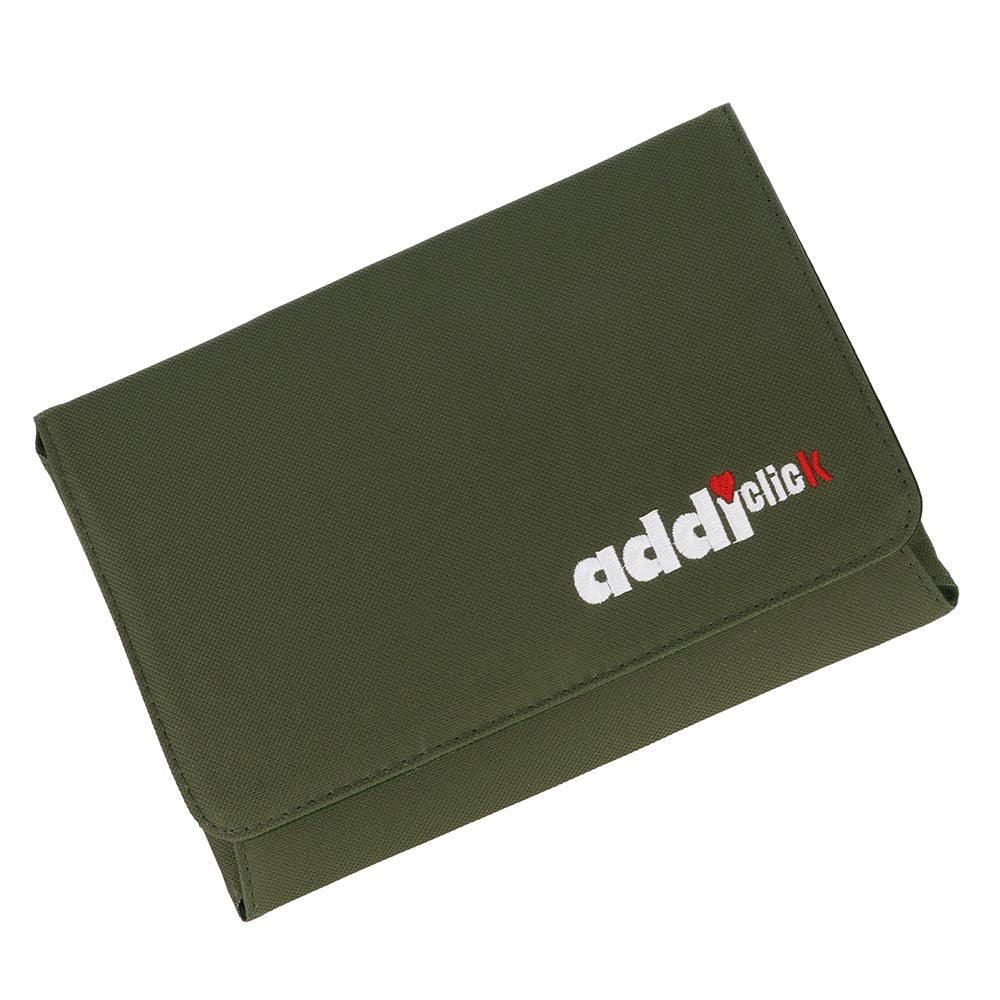 Addi Click Nature case interchang. needle olive wood | Knitting yarn shop / dzijas veikals