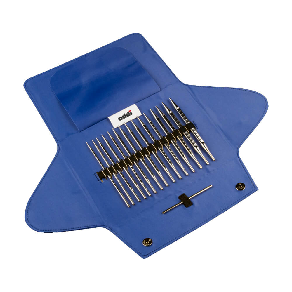 Addi Click Novel Long case interchangeable needle square | Knitting yarn shop / dzijas veikals