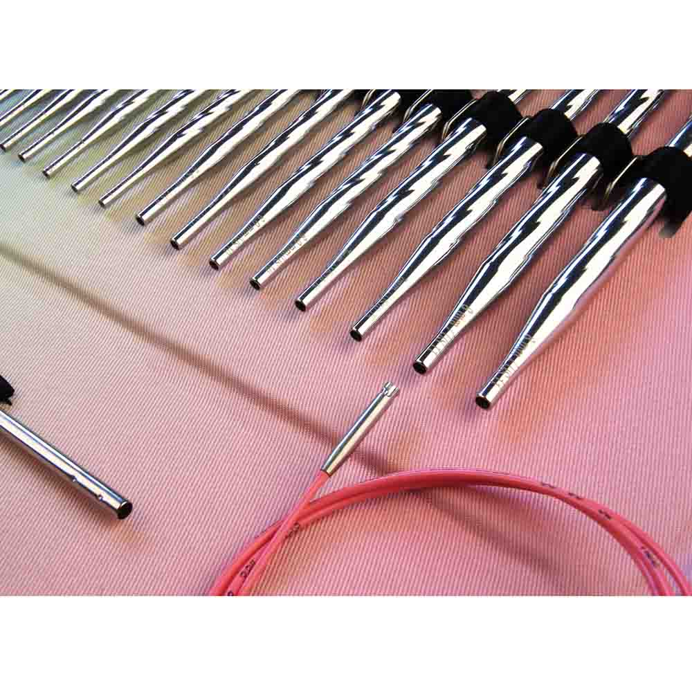 Addi Click Unicorn Lace Long Set – 8 Interchangeable Needle Pairs, Cables & Case (3.50–8.00mm) | Knitting yarn shop / dzijas veikals