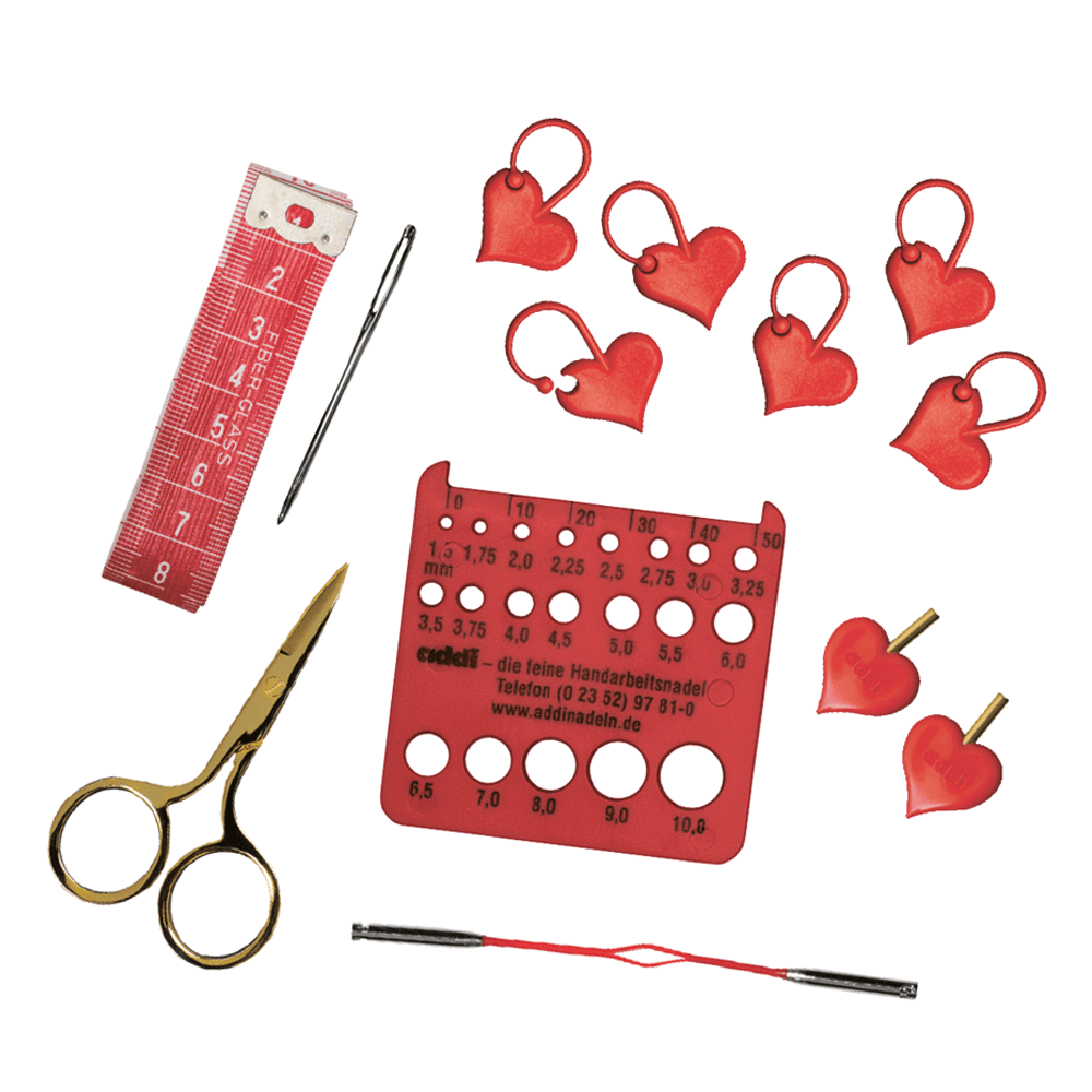 Addi Click x Woolly Hugs Deluxe Knitting & Crochet Kit – 8 Needle Pairs, 5 Hooks, Tools & Case | Knitting yarn shop / dzijas veikals