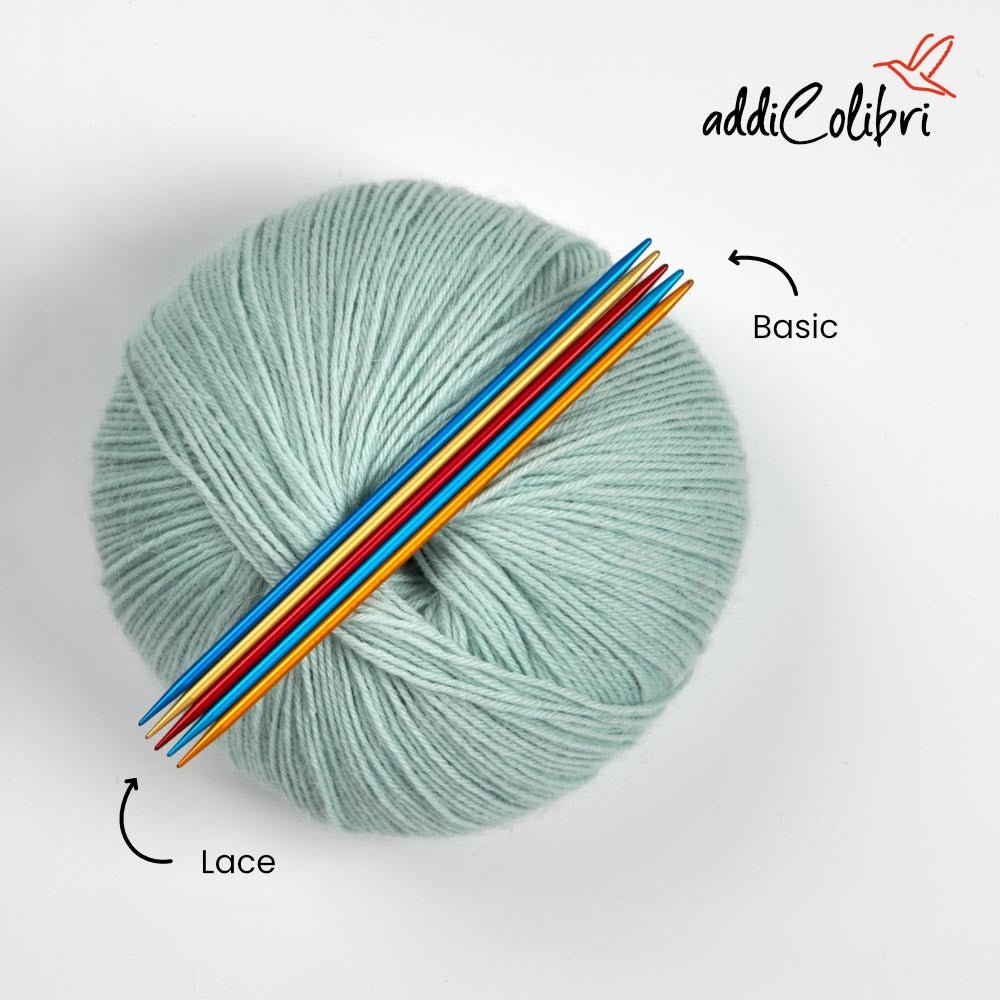 Addi Colibri double - pointed needle 15 | Knitting yarn shop / dzijas veikals
