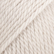 ALASKA UNI COLOUR 69 pearl white | Knitting yarn shop / dzijas veikals