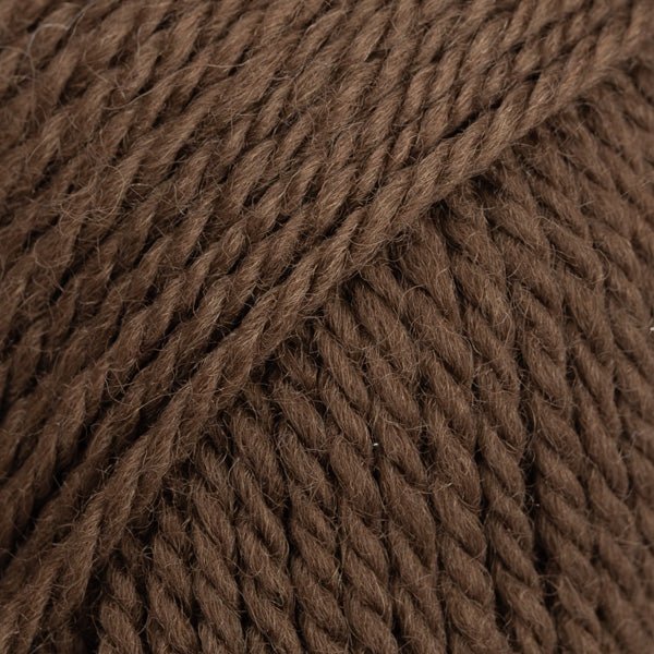 ALASKA UNI COLOUR 70 chocolate | Knitting yarn shop / dzijas veikals