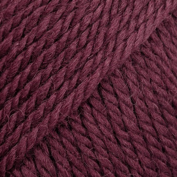 ALASKA UNI COLOUR 81 plum wine | Knitting yarn shop / dzijas veikals
