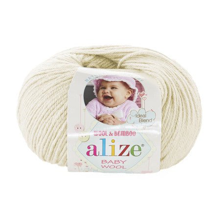ALIZE Baby Wool 01 | Knitting yarn shop / dzijas veikals