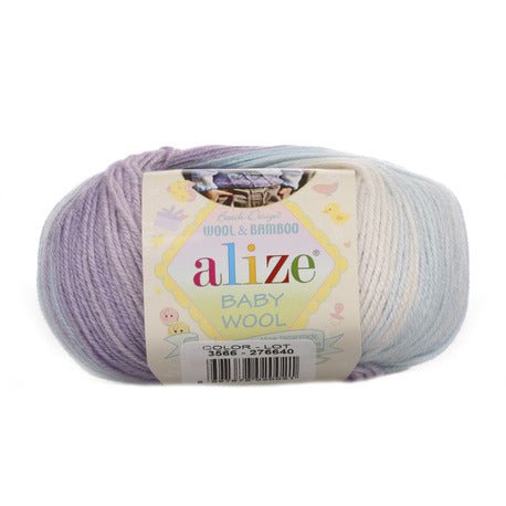 ALIZE Baby Wool Batik 3566 | Knitting yarn shop / dzijas veikals