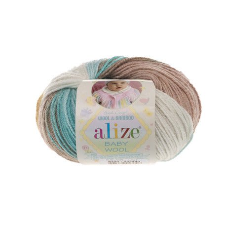 ALIZE Baby Wool Batik 6320 | Knitting yarn shop / dzijas veikals