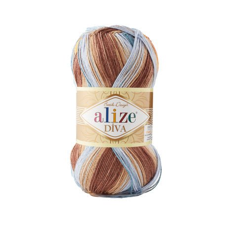 ALIZE Diva Batik 7648 | Knitting yarn shop / dzijas veikals
