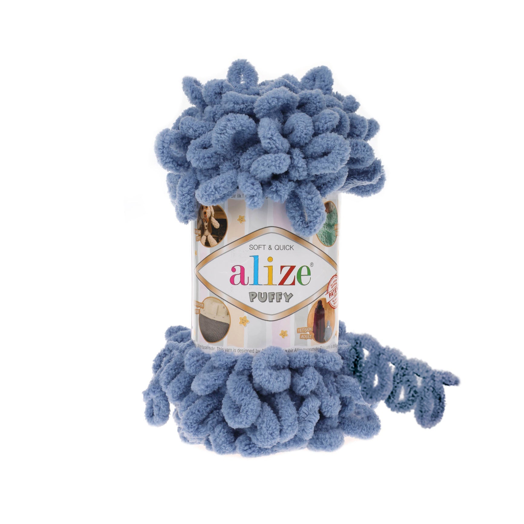 ALIZE Puffy ALİZE PUFFY 374 | Knitting yarn shop / dzijas veikals