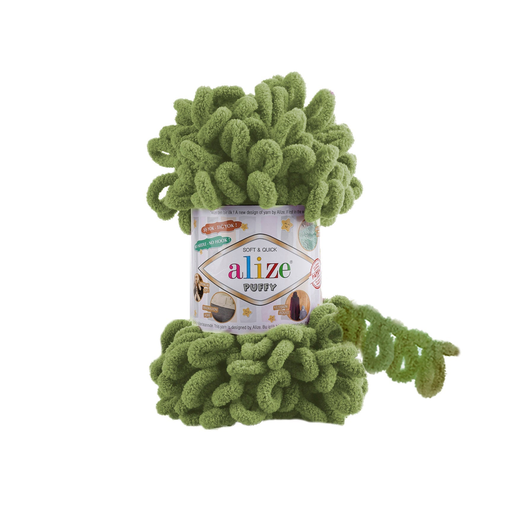 ALIZE Puffy ALİZE PUFFY 485 | Knitting yarn shop / dzijas veikals
