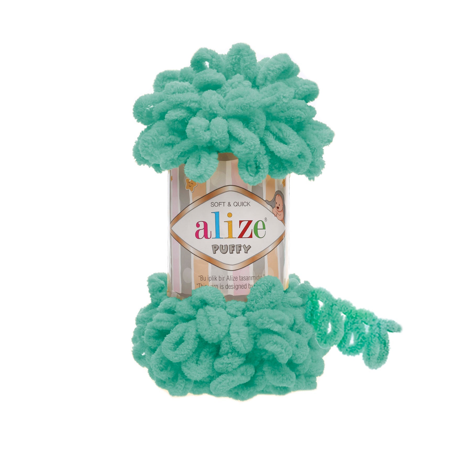 ALIZE Puffy ALİZE PUFFY 490 | Knitting yarn shop / dzijas veikals