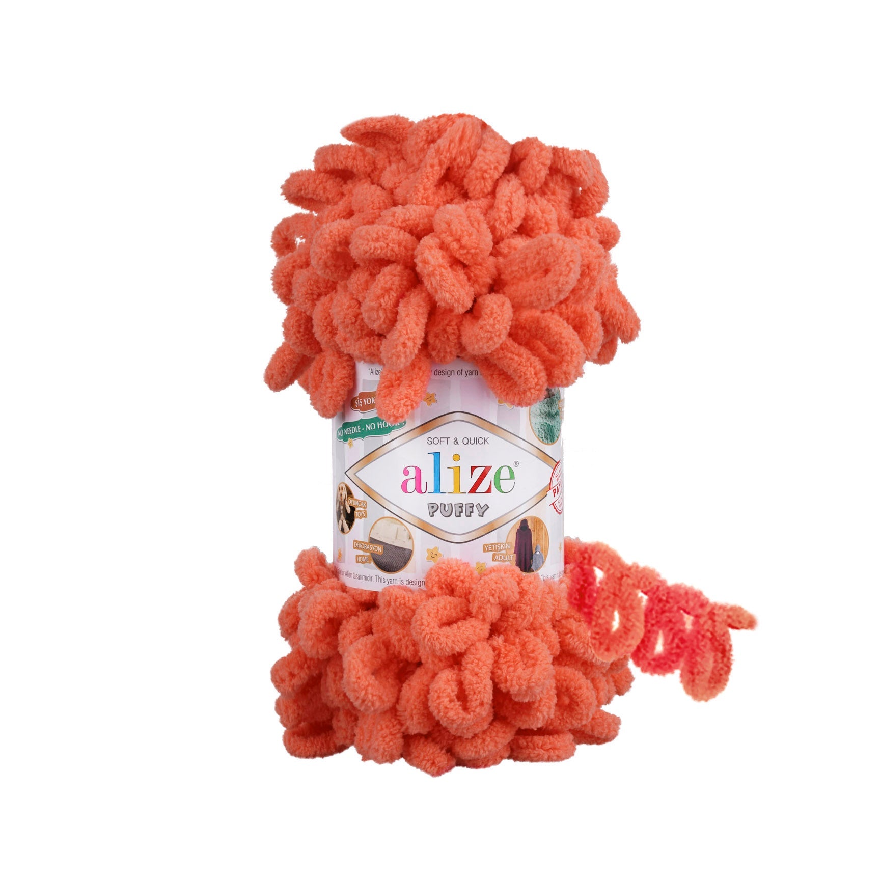 ALIZE Puffy ALİZE PUFFY 619 | Knitting yarn shop / dzijas veikals