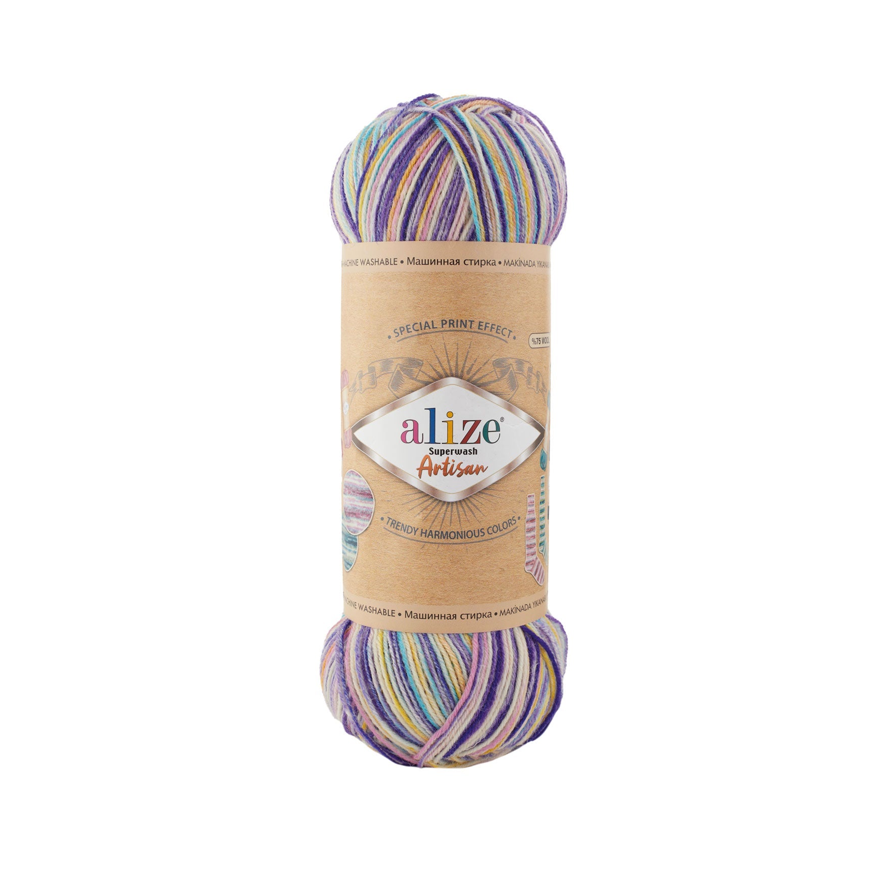 ALIZE Superwash Artisan 9003 | Knitting yarn shop / dzijas veikals