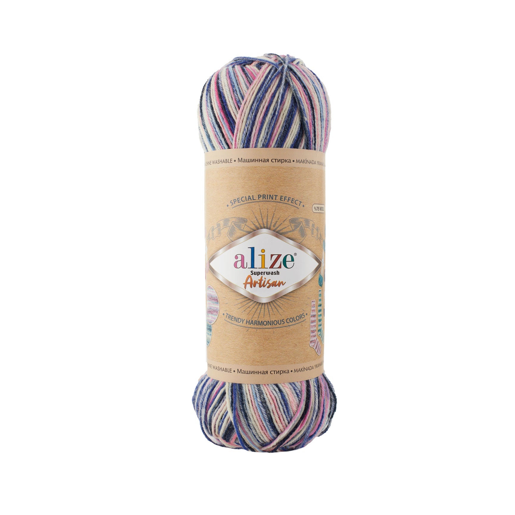 ALIZE Superwash Artisan 9004 | Knitting yarn shop / dzijas veikals