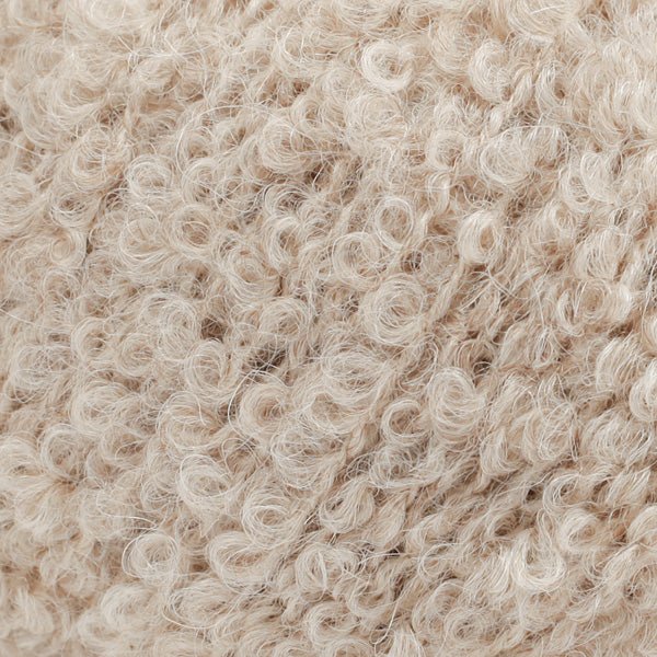 ALPACA BOUCLÉ MIX 2020 light beige | Knitting yarn shop / dzijas veikals