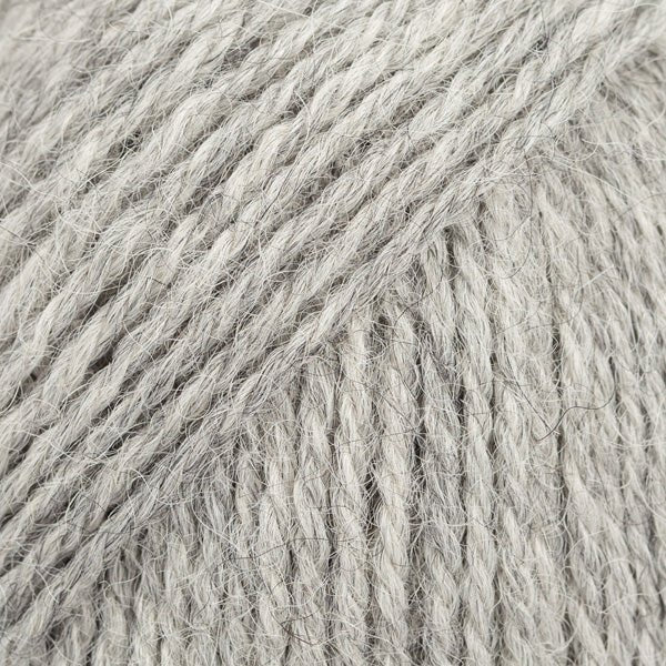 ALPACA MIX 501 light grey | Knitting yarn shop / dzijas veikals