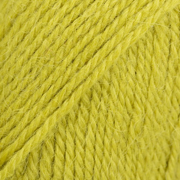 ALPACA UNI COLOUR 2916 bright lime | Knitting yarn shop / dzijas veikals