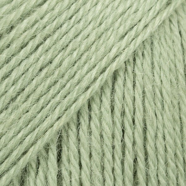 ALPACA UNI COLOUR 9038 sage green | Knitting yarn shop / dzijas veikals