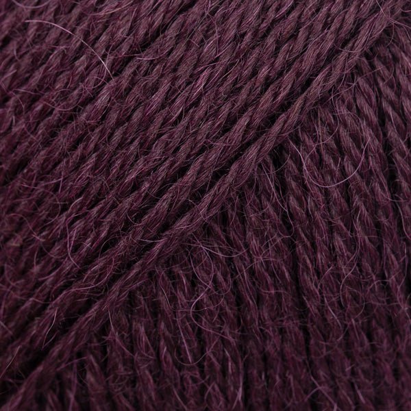 ALPACA UNI COLOUR 9044 dark grape | Knitting yarn shop / dzijas veikals
