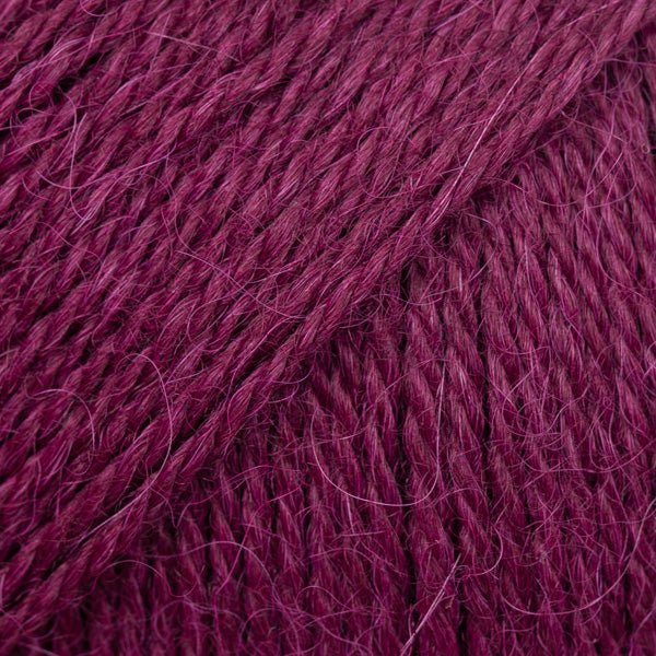 ALPACA UNI COLOUR 9045 ruby wine | Knitting yarn shop / dzijas veikals