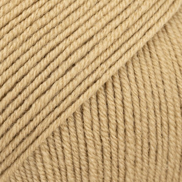 BABY MERINO UNI COLOUR 55 peanut | Knitting yarn shop / dzijas veikals