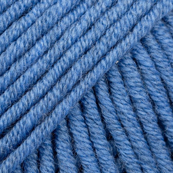 BIG MERINO UNI COLOUR 07 jeans blue | Knitting yarn shop / dzijas veikals