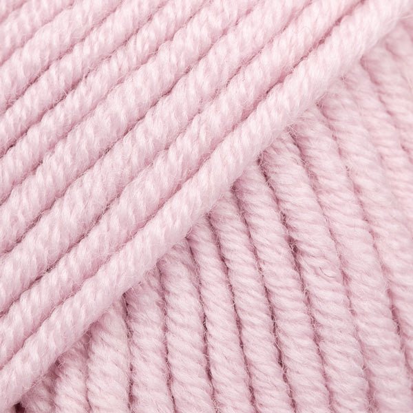 BIG MERINO UNI COLOUR 22 powder pink | Knitting yarn shop / dzijas veikals