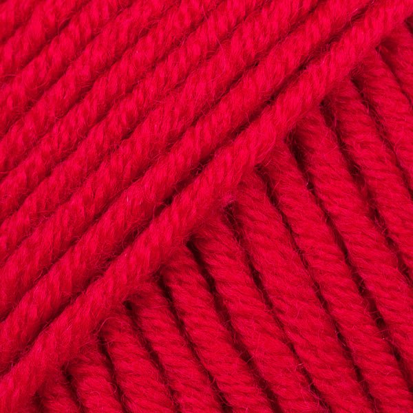 BIG MERINO UNI COLOUR 27 crimson red | Knitting yarn shop / dzijas veikals
