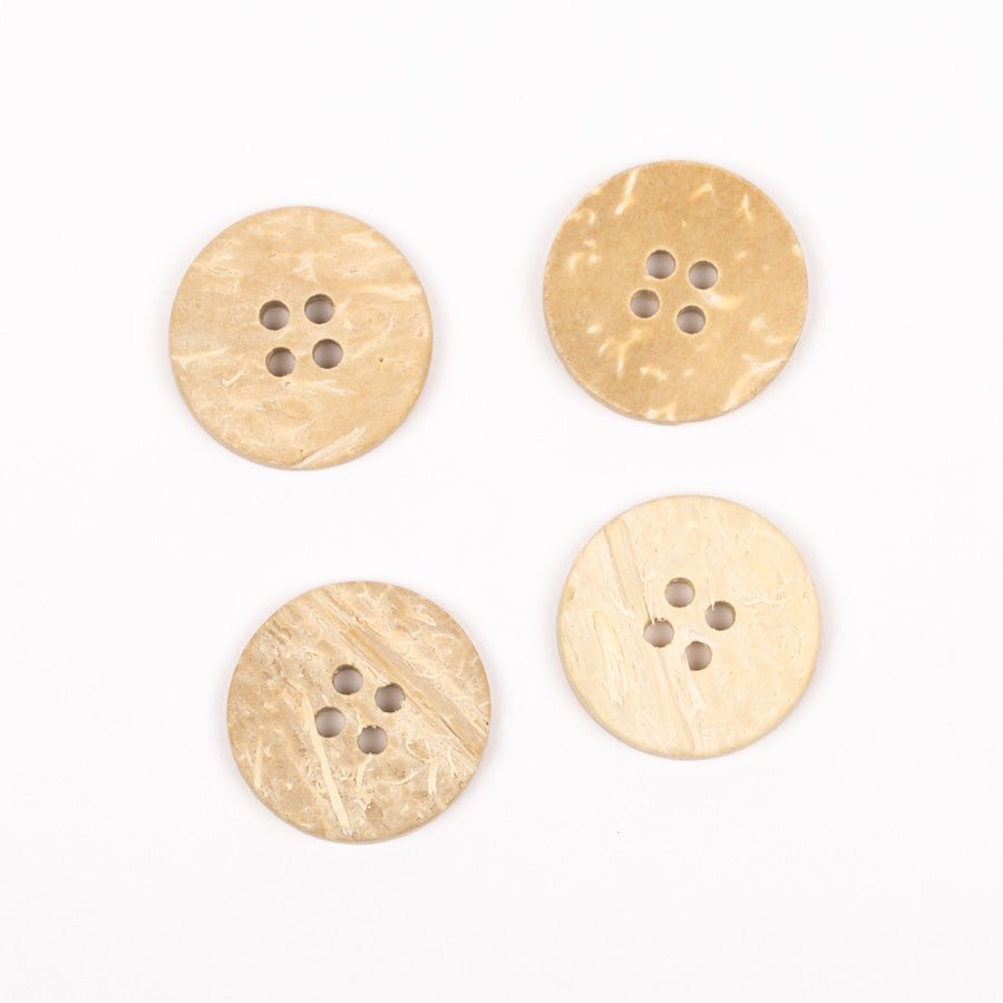 Bleached coconut 15/20/25mm 20mm 803 | Knitting yarn shop / dzijas veikals