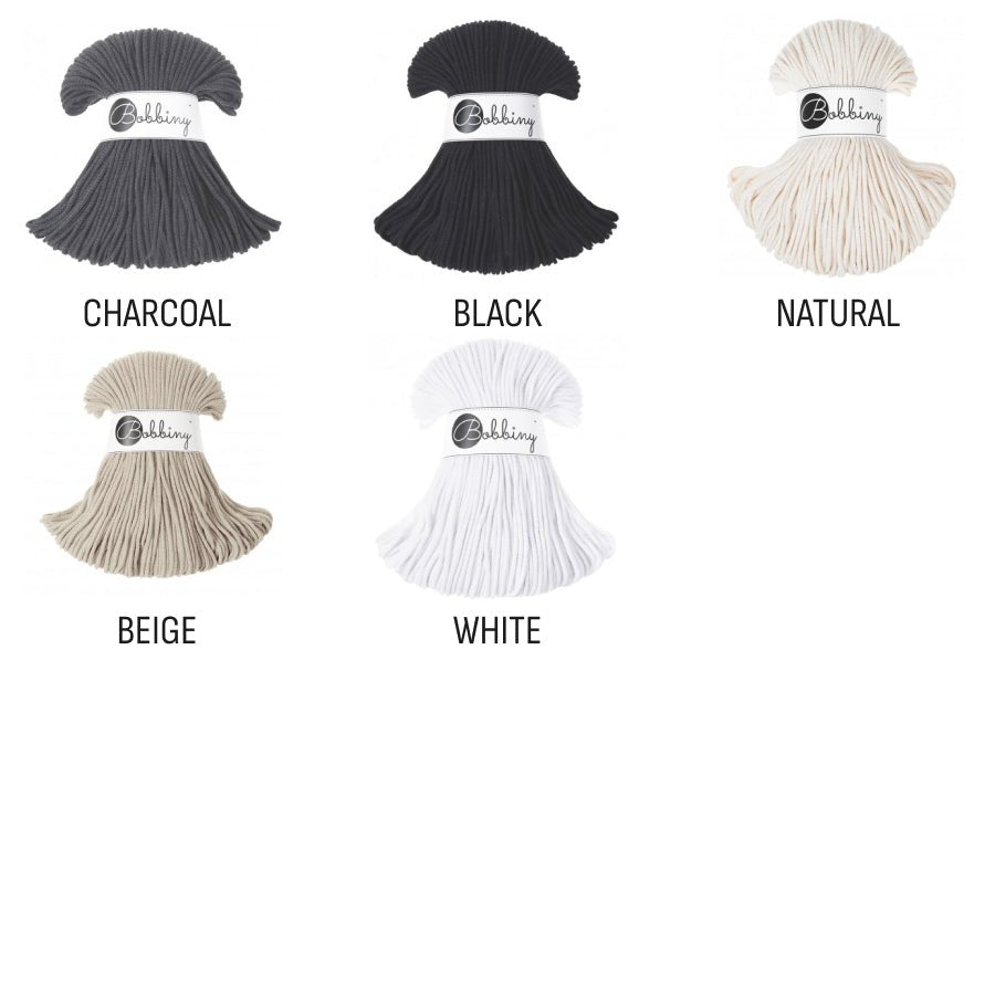 Bobbiny BRAIDED CORDS 3MM Junior Aloe | Knitting yarn shop / dzijas veikals