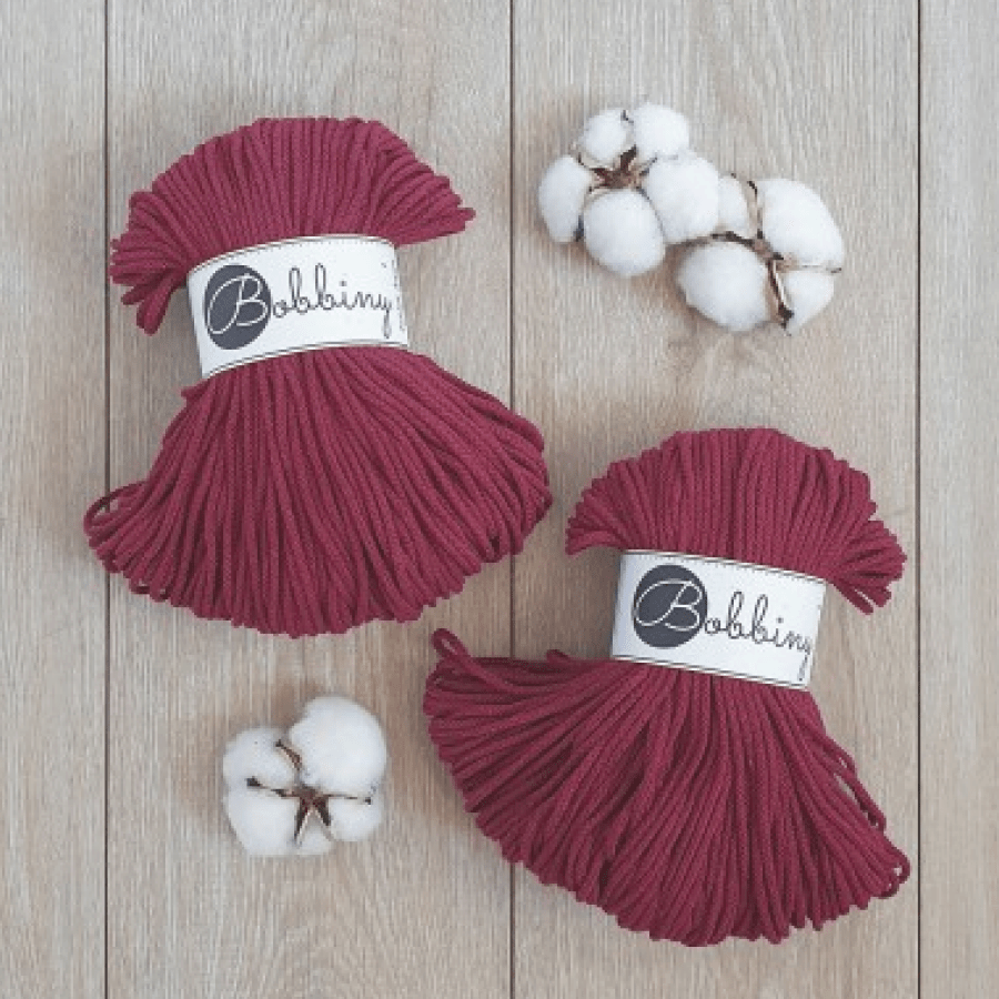 Bobbiny BRAIDED CORDS 3MM Junior Aloe | Knitting yarn shop / dzijas veikals