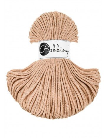 Bobbiny BRAIDED CORDS 3MM Junior Biscuit | Knitting yarn shop / dzijas veikals