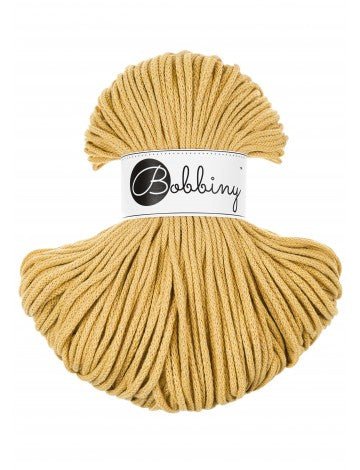 Bobbiny BRAIDED CORDS 3MM Junior Honey | Knitting yarn shop / dzijas veikals