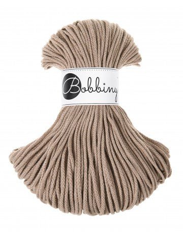 Bobbiny BRAIDED CORDS 3MM Junior Sand | Knitting yarn shop / dzijas veikals