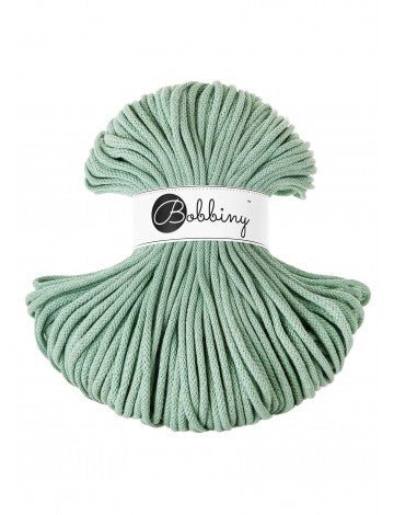 Bobbiny BRAIDED CORDS 5MM Premium Aloe | Knitting yarn shop / dzijas veikals