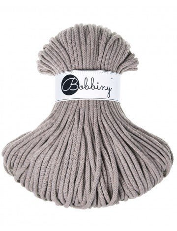 Bobbiny BRAIDED CORDS 5MM Premium Pearl | Knitting yarn shop / dzijas veikals