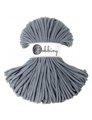 Bobbiny BRAIDED CORDS 5MM Premium Steel | Knitting yarn shop / dzijas veikals