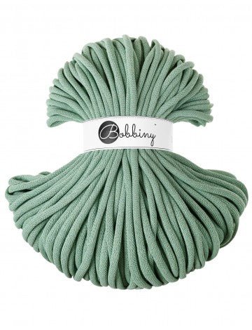 Bobbiny BRAIDED CORDS 9MM JUMBO Aloe | Knitting yarn shop / dzijas veikals
