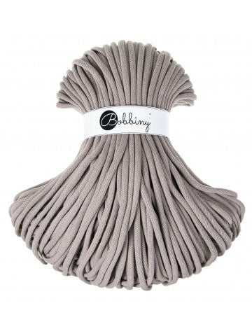 Bobbiny BRAIDED CORDS 9MM JUMBO Pearl | Knitting yarn shop / dzijas veikals