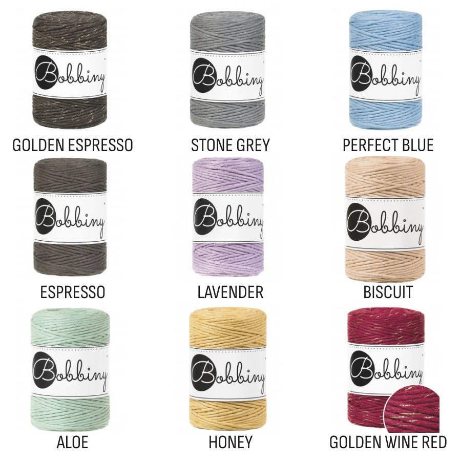 Bobbiny MACRAME CORDS 1,5MM Aloe | Knitting yarn shop / dzijas veikals