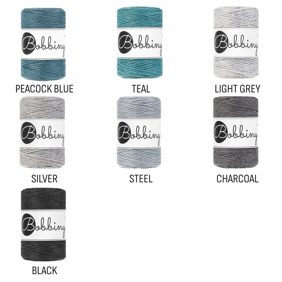 Bobbiny MACRAME CORDS 1,5MM Aloe | Knitting yarn shop / dzijas veikals