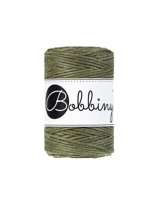 Bobbiny MACRAME CORDS 1,5MM Avocado | Knitting yarn shop / dzijas veikals