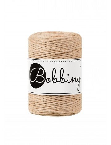 Bobbiny MACRAME CORDS 1,5MM Biscuit | Knitting yarn shop / dzijas veikals