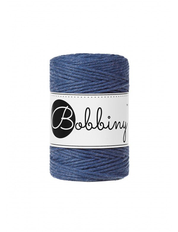 Bobbiny MACRAME CORDS 1,5MM Jeans | Knitting yarn shop / dzijas veikals