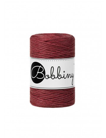 Bobbiny MACRAME CORDS 1,5MM Wild Rose | Knitting yarn shop / dzijas veikals